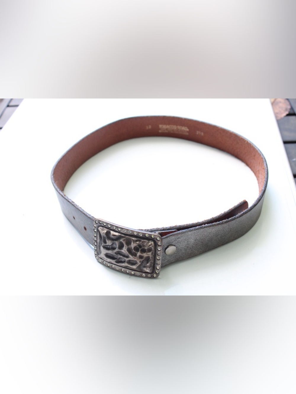 Tobacco Road Western buckle belt - Picture 9 of 13